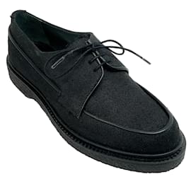 Autre Marque-Zapatos Oxford con cordones de lona negra de Artes y Ciencias-Negro