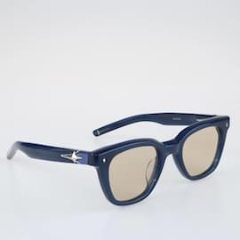 Autre Marque-Blue/Brown Gauss Nc3 Square Frame Sunglasses-Blue