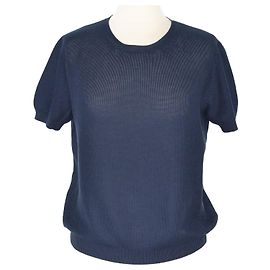 LORO PIANA Tops T.FR Algodón Azul
