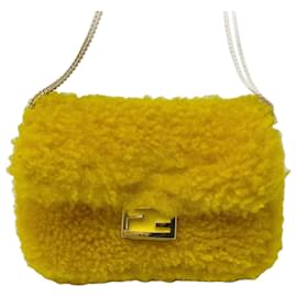 Fendi-Fendi Mamma Baguette-Jaune