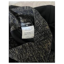 Chanel-Mini jupe Chanel-Noir