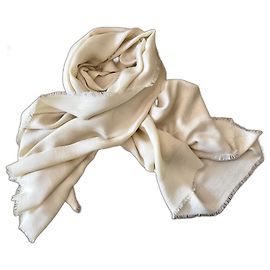 shawl or oversized square Monogram Cartier Panthère Ivory Eggshell