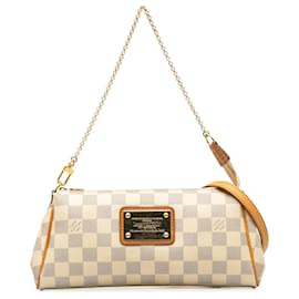 Louis Vuitton-Louis Vuitton White Damier Azur Eva-White