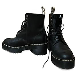 Dr. Martens-Dr. Martens Black Boots-Black