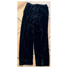 Massimo Dutti-Pants, leggings-Black