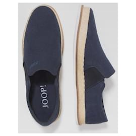 Joop!-Joop neuer sommerlicher leichter Slip-on-Loafer-Weiß,Blau