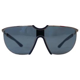 Autre Marque Mykita Mylon Sunglasses Black Golden Green
