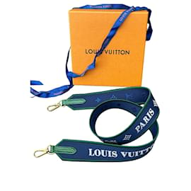 Louis Vuitton-Monederos, carteras, casos-Azul,Verde