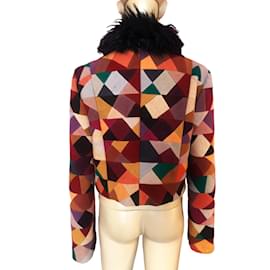 Kenzo-KENZO  Jackets T.fr 38 Wool-Multiple colors
