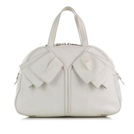 Yves Saint Laurent-YVES SAINT LAURENT HandbagsLeather-White