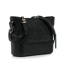 Chanel-CHANEL HandbagsLeather-Black