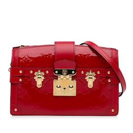 Louis Vuitton-LOUIS VUITTON HandbagsLeather-Red