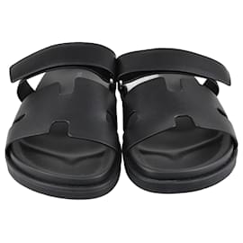 Hermès-Sandale Chypre Noire-Noir