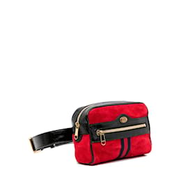 Gucci-Red Gucci Small Ophidia Belt Bag-Red