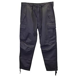 Tom Ford-Tom Ford Cargo Pants in Black Cotton-Black