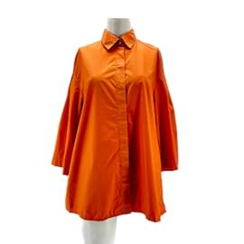 Maliparmi-Camisetas MALIPARMI.ÉL 40 Algodón-Naranja