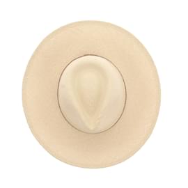 Autre Marque-JANESSA LEONE  Hats T.cm 56 Wicker-Cream