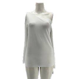 NORMA KAMALI Tops T.Internationales S-Polyester Weiß