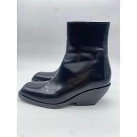 Khaite-KHAITE  Ankle boots T.eu 37.5 leather-Black