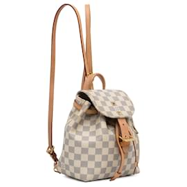 Louis Vuitton-Louis Vuitton Weiß Damier Azur Sperone BB-Weiß