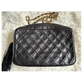 Chanel-Chanel bag camera bag.-Black