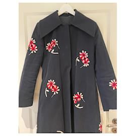Marni-casaco de algodão-Azul escuro