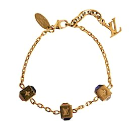 Louis Vuitton-Monogram Gamble Bracelet M66060-Golden
