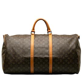 Louis Vuitton-Monograma Keepall Bandouliere 60 M41412-Marrom