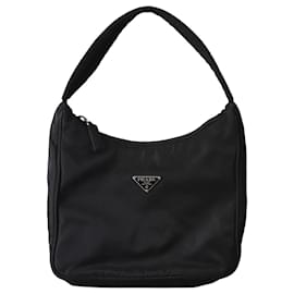 Prada-Réédition noire en Re-Nylon 2000 Mini bag-Noir