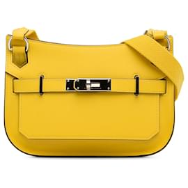 Hermès-Hermes Yellow Swift Mini Jypsière-Jaune