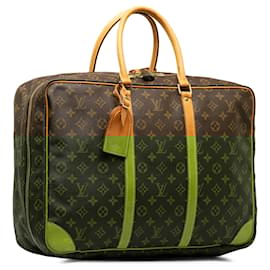 Louis Vuitton-Louis Vuitton Brown Monogram Sirius 45-Brown