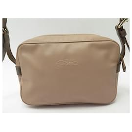 Longchamp-NEUF SAC A MAIN LONGCHAMP CAMERA BAG CUIR BEIGE 1018888581 BANDOULIERE BAG-Beige