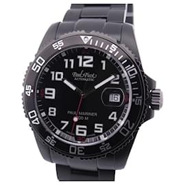 Autre Marque-NUEVO RELOJ PAUL PICOT PAUL MARINER III 4351SG 42RELOJ AUTOMÁTICO PVD MM-Negro