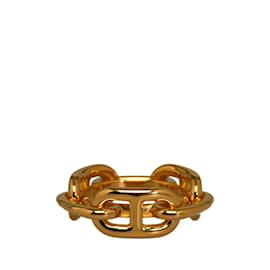 Hermès-Règate Scarf Ring-Golden