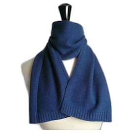 Bonpoint-ERIC BOMPARD Blue Scarf new blue TU-Blue