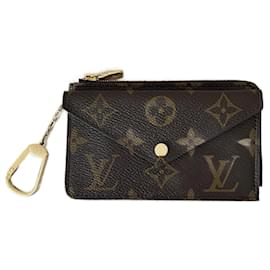 Louis Vuitton-Louis Vuitton Porte-Cartes Recto Verso-Marron