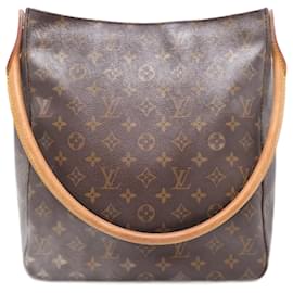 Louis Vuitton-Louis Vuitton Looping GM-Brown