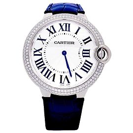 Reloj Cartier “Ballon Bleu” de oro blanco, diamantes. Otro