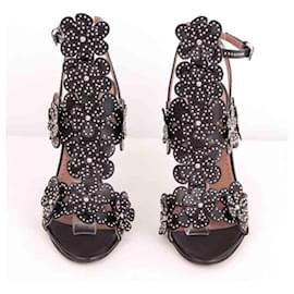 Alaïa-Leather Heels-Black