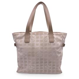Chanel-Chanel Tote Bag New Travel Line-Beige