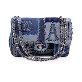 Chanel-Chanel shoulder bag Timeless/classique-Blue