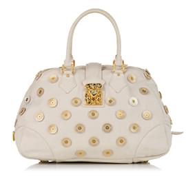 Louis Vuitton-LOUIS VUITTON Handbags Bowly-White
