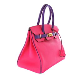 Hermès-HERMES Handbags Birkin 30-Pink