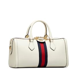 Gucci-GUCCI Handbags Ophidia Boston-White