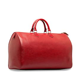 Louis Vuitton-LOUIS VUITTON Sacs à main Speedy-Rouge
