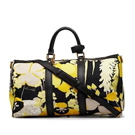 Louis Vuitton-LOUIS VUITTON Travel bags Keepall-Yellow