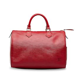 Louis Vuitton-LOUIS VUITTON Handbags Speedy-Red