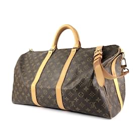Louis Vuitton-LOUIS VUITTON Travel bags Keepall-Brown