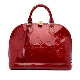 Louis Vuitton-LOUIS VUITTON Handbags Alma-Red