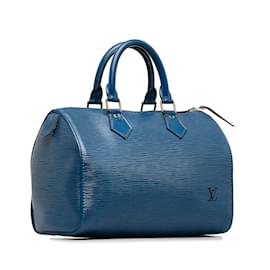 Louis Vuitton-LOUIS VUITTON Handbags Speedy-Blue